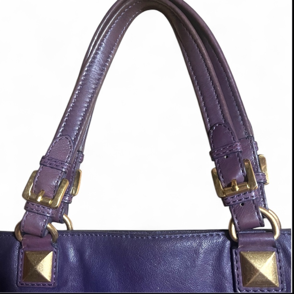 Michael Kors Purple Tote Bag - Picture 3 of 7